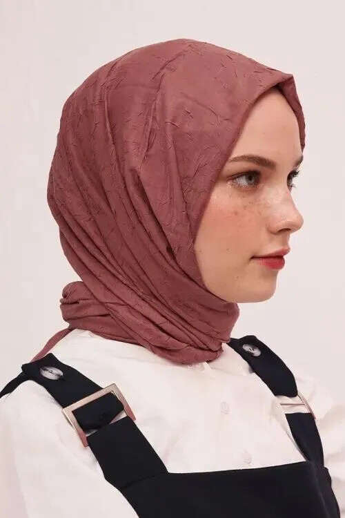 Bambu Kraş Şal - Soğan Kabuğu - MADAME POLO