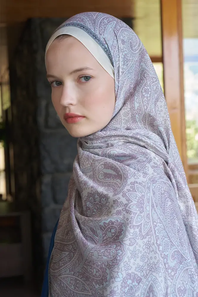 Endless Lena Desen Şal - Sarı - 2