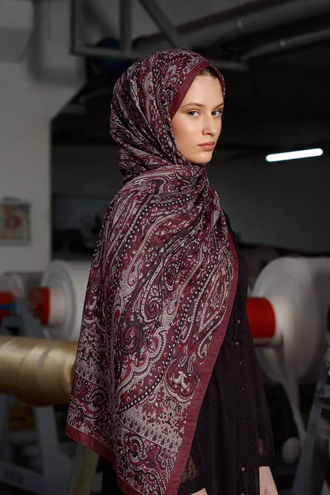 Kübra Koç Ethnopure Collection Mylen - Bordo - 5