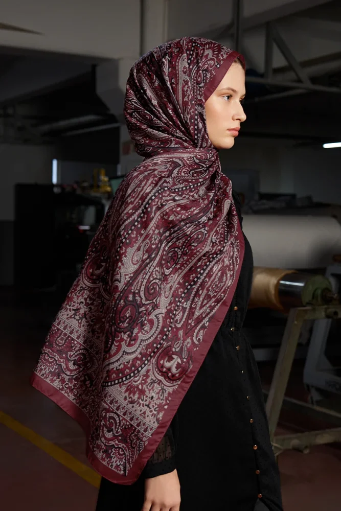 Kübra Koç Ethnopure Collection Mylen - Bordo - 2