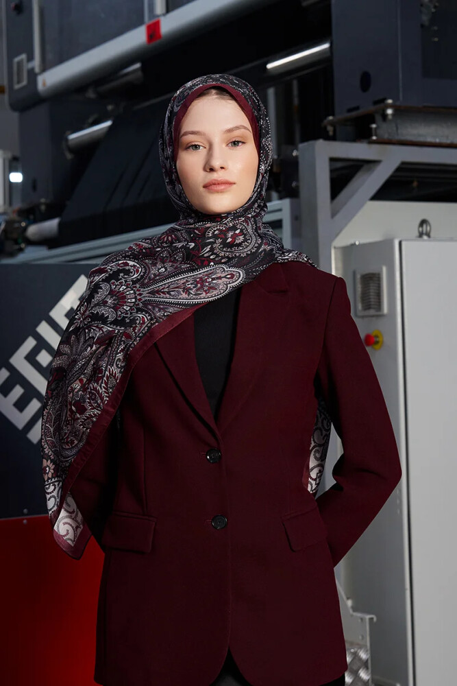 Tubaliya Ethnopure Collection Noura - Bordo - MADAME POLO