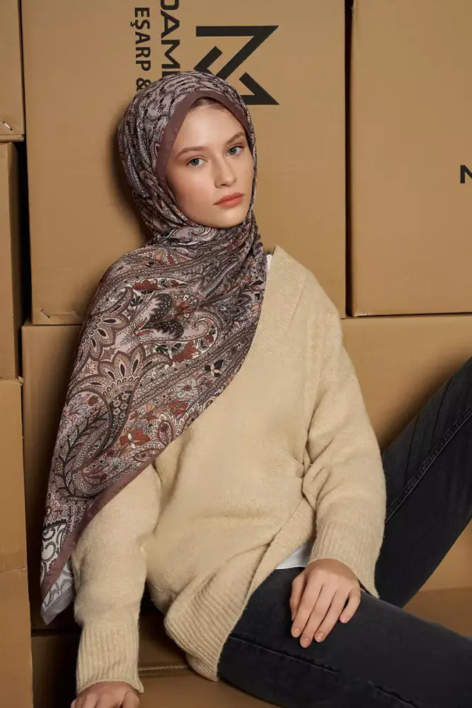 Kübra Koç Ethnopure Collection Noura - Latte - 4