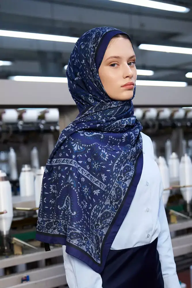 Kübra Koç Ethnopure Collection Thalia - Lacivert - 4