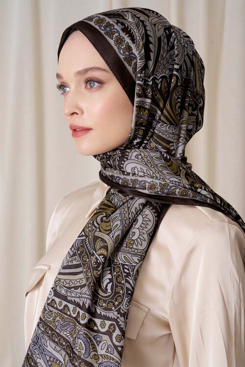 Historical Florentis Desen Şal - Hardal 