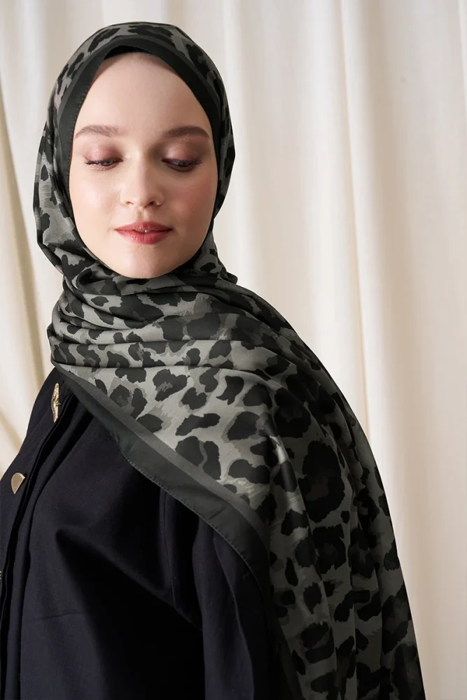 Historical Leopar Desen Şal - Nefti - 3