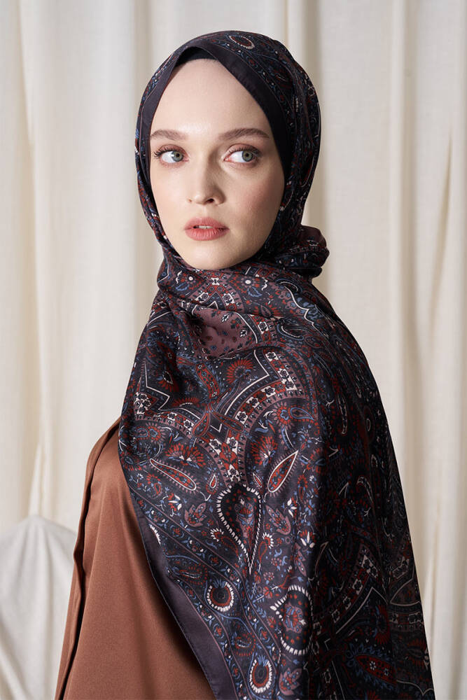 Historical Livia Desen Şal - Acı Kahve - 4