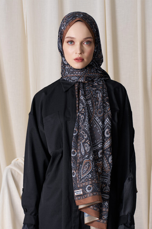 Historical Livia Desen Şal - Camel 