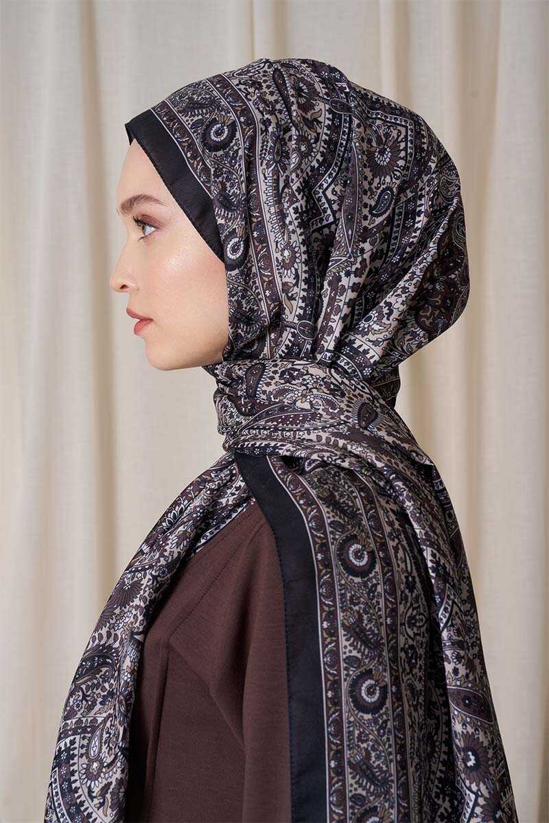 Aleyna Atalar Historical Livia Desen Şal - Nefti - MADAME POLO