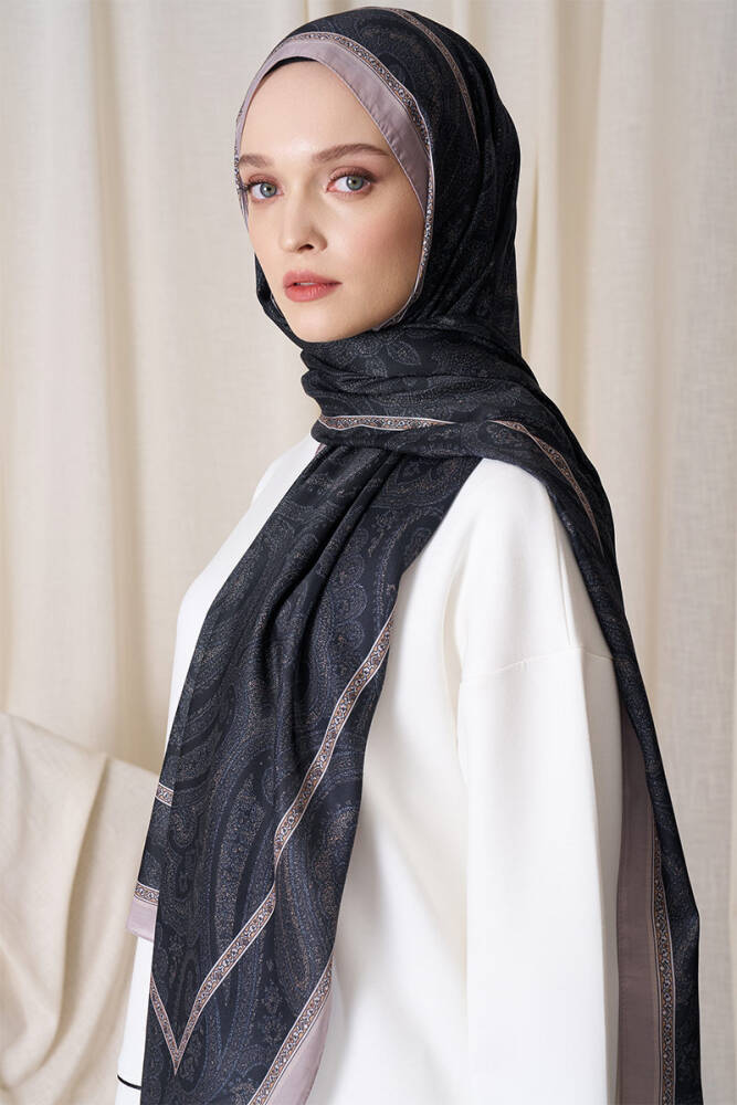 Historical Victorian Desen Şal - Taş - 2