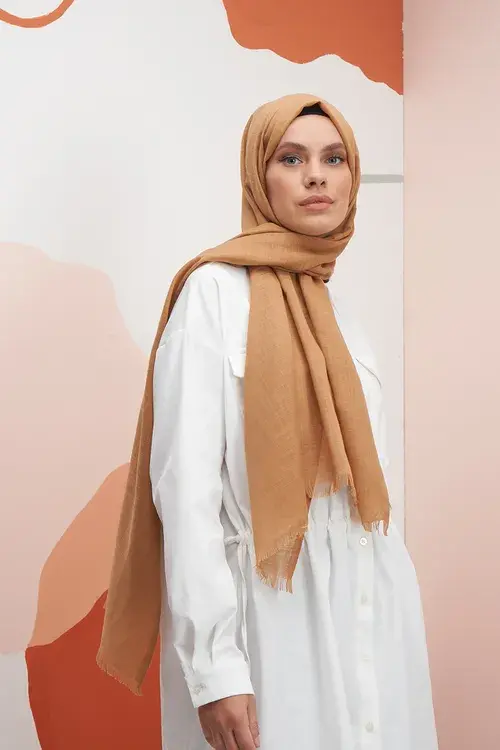 Tuğba Balarısı Keten Vual Şal - Balköpüğü 