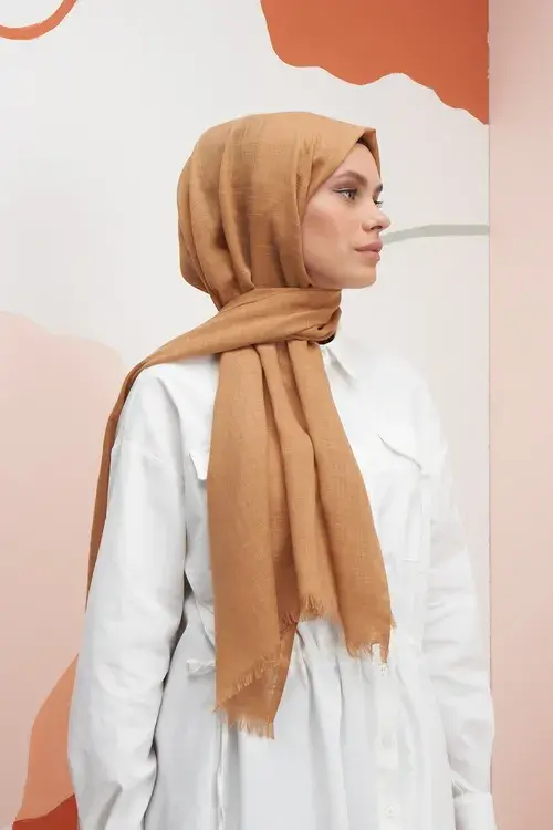 Tuğba Balarısı Keten Vual Şal - Balköpüğü - 2