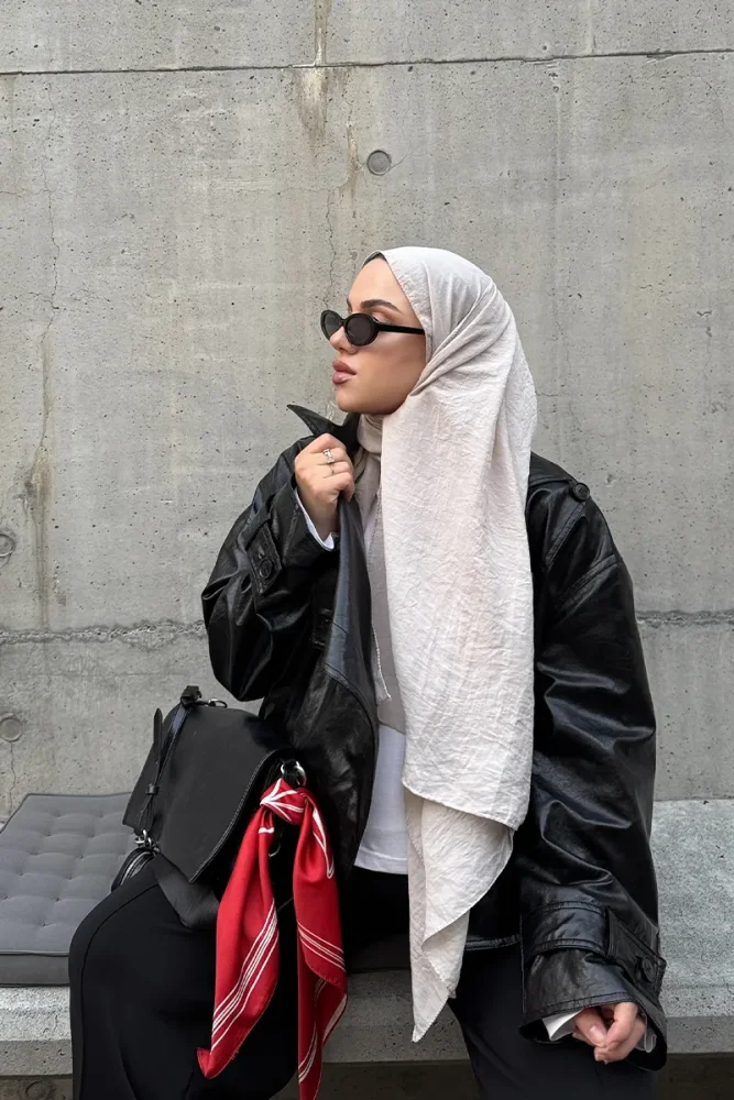 Comfort Pamuk Şal - Fildişi - 1