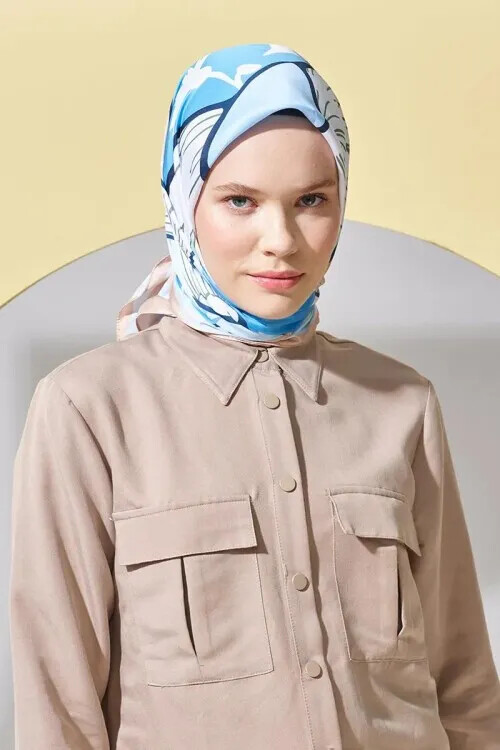 Monetta Twill Serisi Puzzle - Bej - MADAME POLO