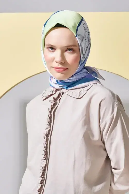 Monetta Twill Serisi Puzzle - Mor 