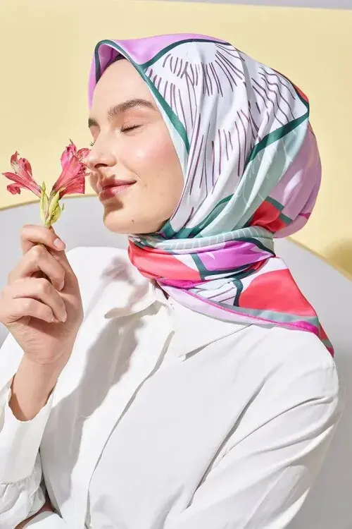 Monetta Twill Serisi Puzzle - Pembe / Yeşil - 4