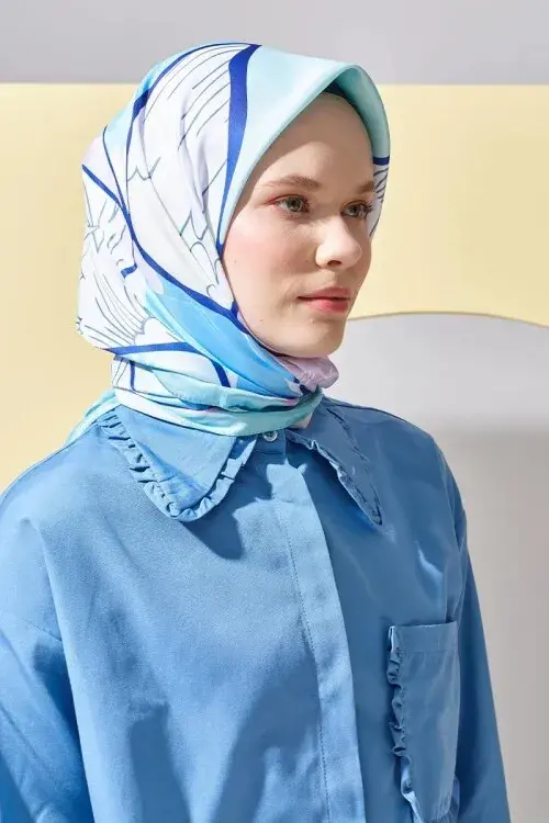 Monetta Twill Serisi Puzzle - Su Yeşili - 3