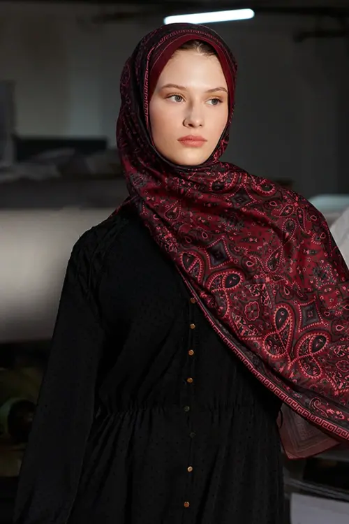 Mystic Collection Reveria - Siyah / Bordo - MADAME POLO