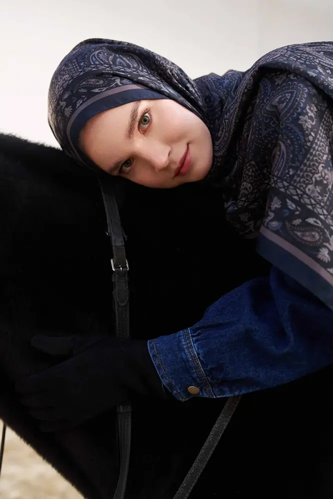 Merve Korkut Mystic Collection Sahara - Lacivert / Kahve - 2