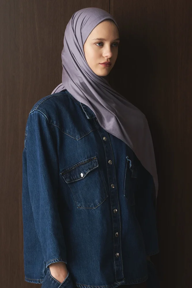 Penye Şal - Antrasit - 3