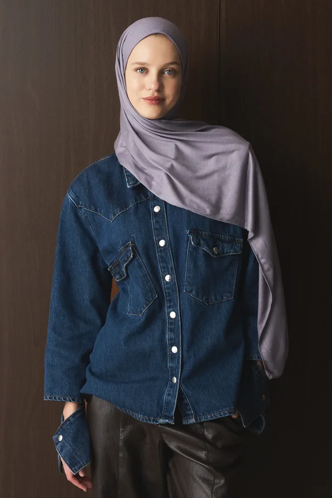 Penye Şal - Antrasit - 4