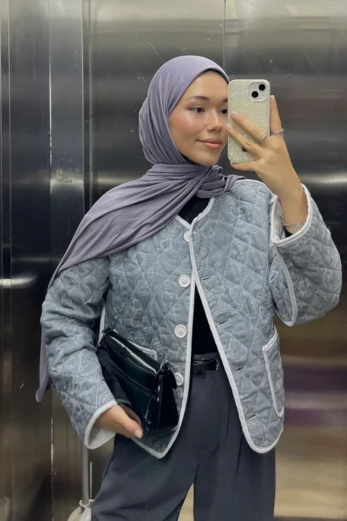 Penye Şal - Antrasit 