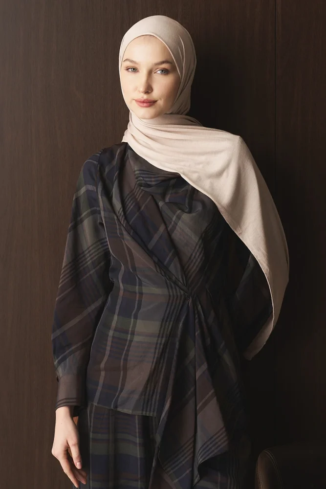 Penye Şal - Bej - 2