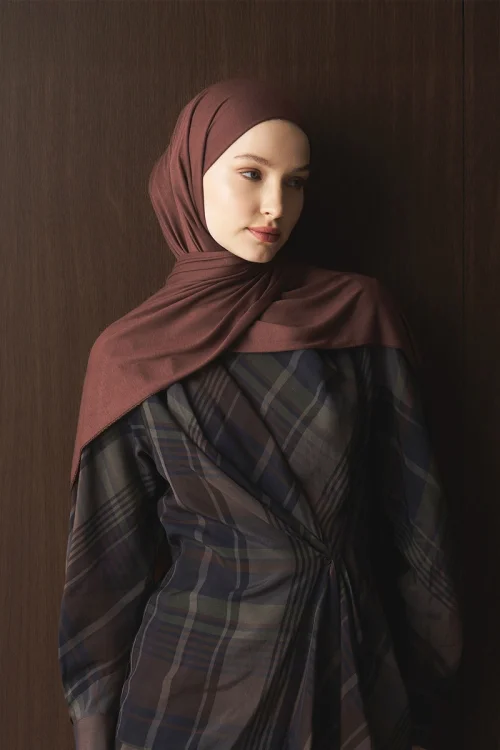 Penye Şal - Çikolata Kahve 