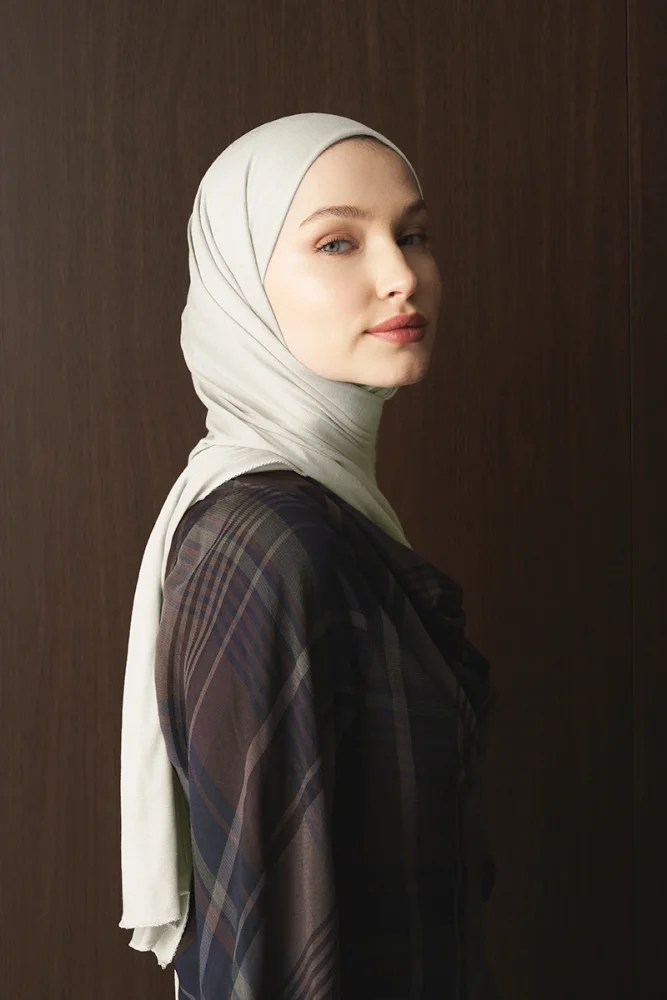 Penye Şal - Krem - 3