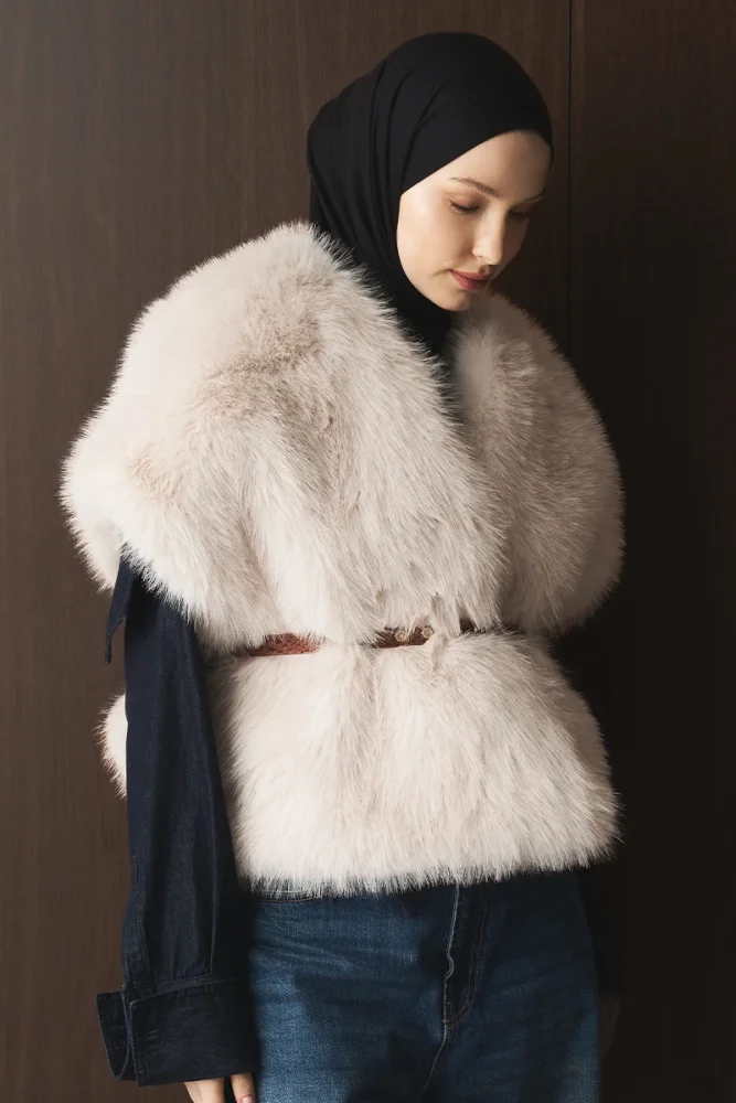 Penye Şal - Siyah - 3