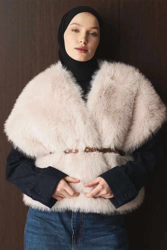 Penye Şal - Siyah - 5