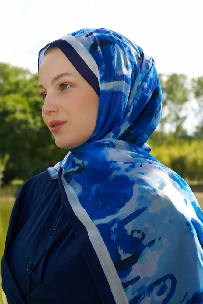 Prestige Carmen Desen Şal - Saks - 2