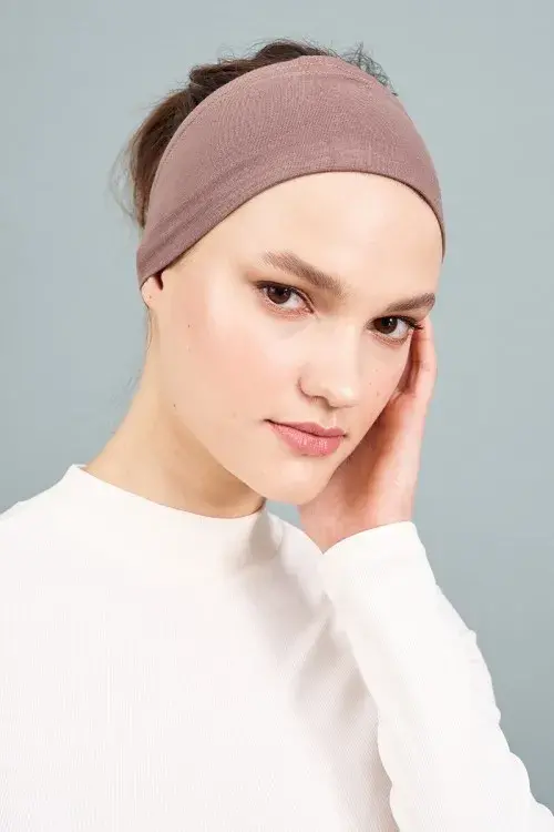 Silikonlu Bandana Bone - Vizon - 2