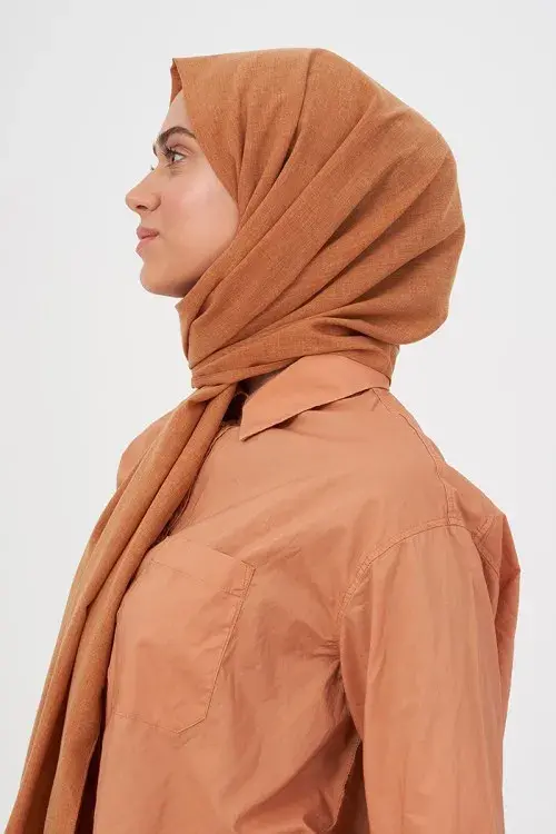 Taşlanmış Pamuk Şal - Balköpüğü 