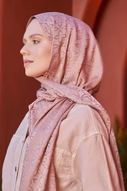 Timeless Koleksiyonu Yonca Desen - Bronz 